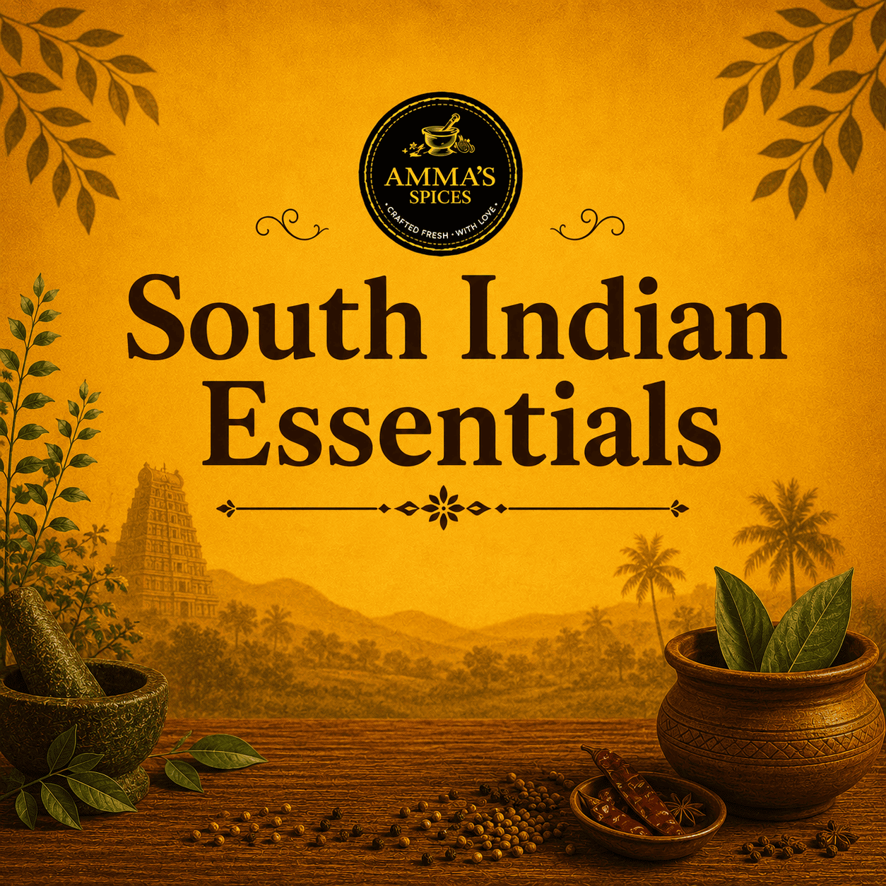 South Indian essentials