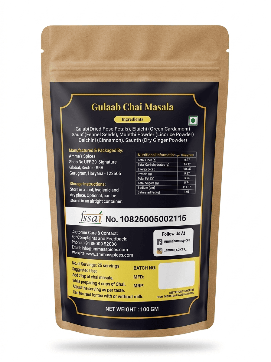 Gulaab Chai Masala