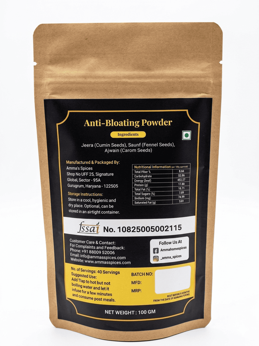 Anti Bloating Powder
